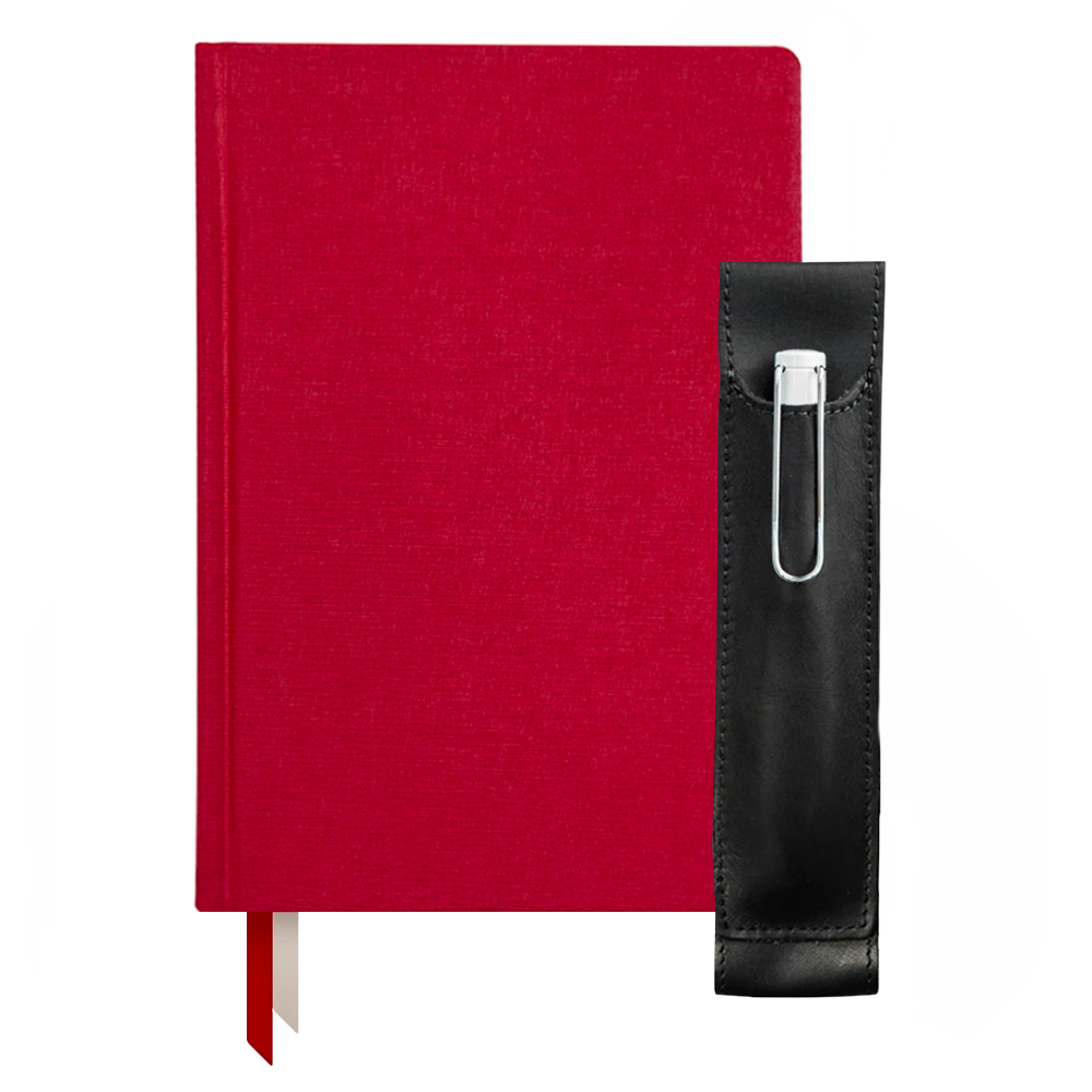 Ink+Volt 2021 Planner & Quiver Pen Holder Bundle ruby