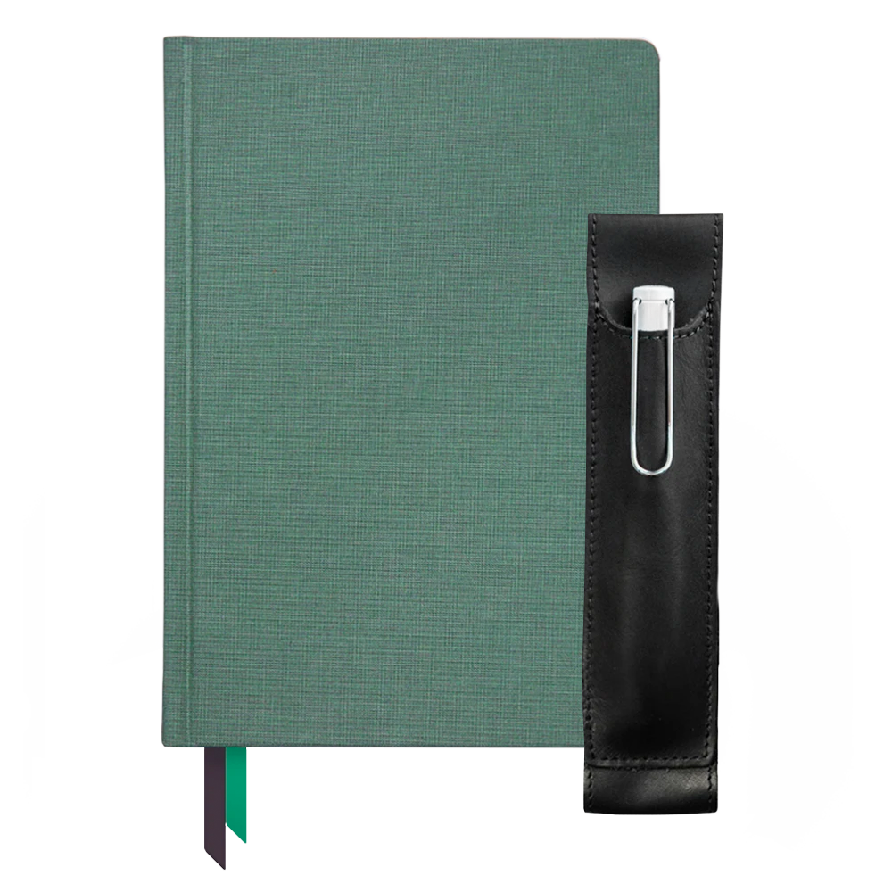 Ink+Volt 2021 Planner & Quiver Pen Holder Bundle sage