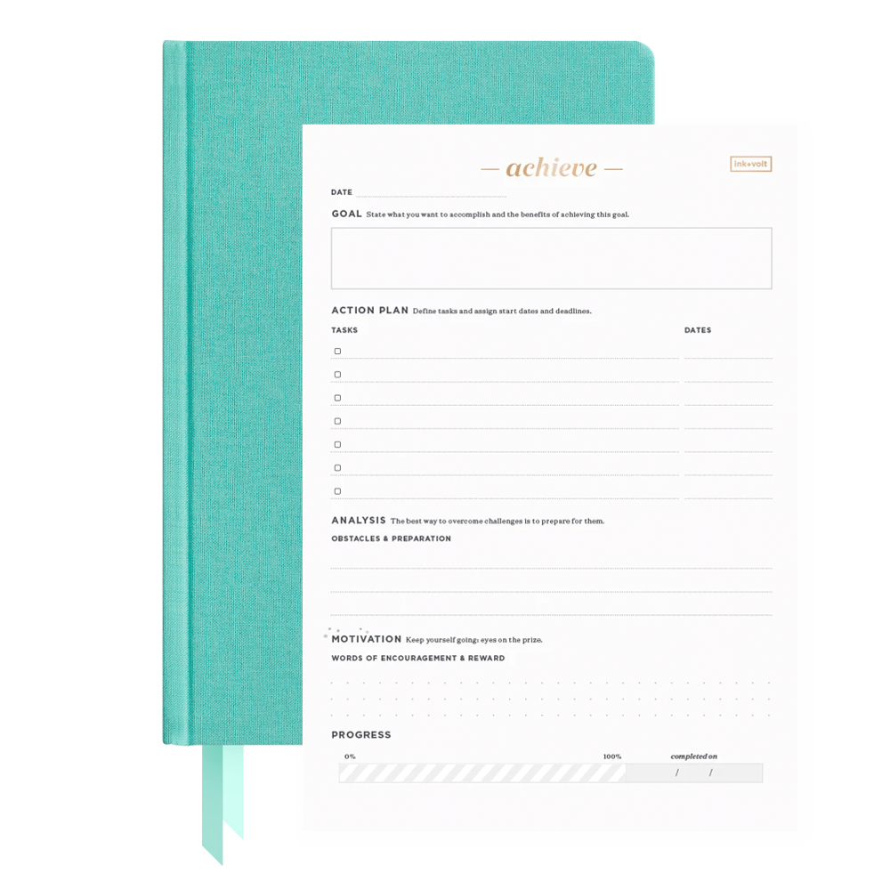 Ink+Volt 2022 Planner & Goal Planning Pad Bundle splash