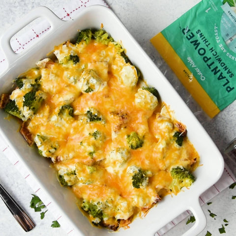 Keto Cheddar Broccoli Chicken Casserole