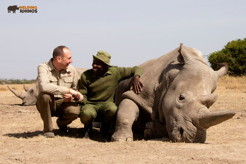 Helping Rhinos named charity Galago Joe