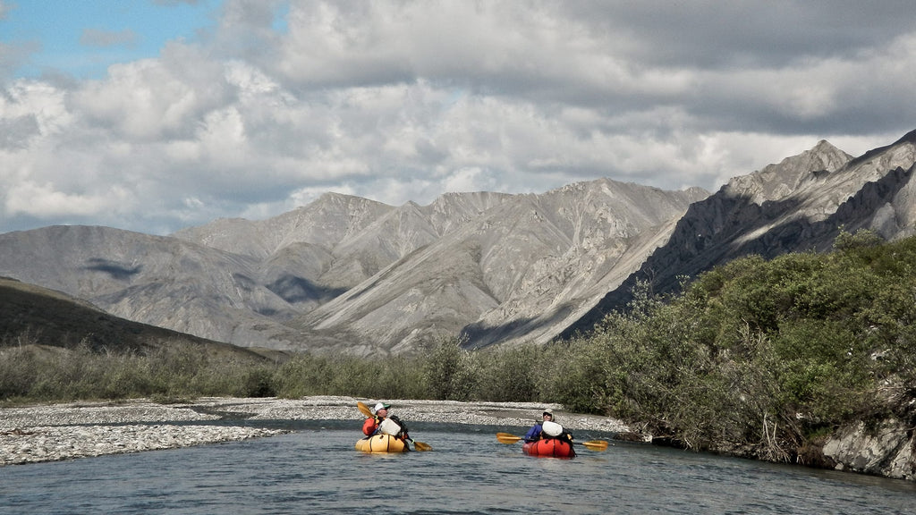 Floating the upper Kongakut River