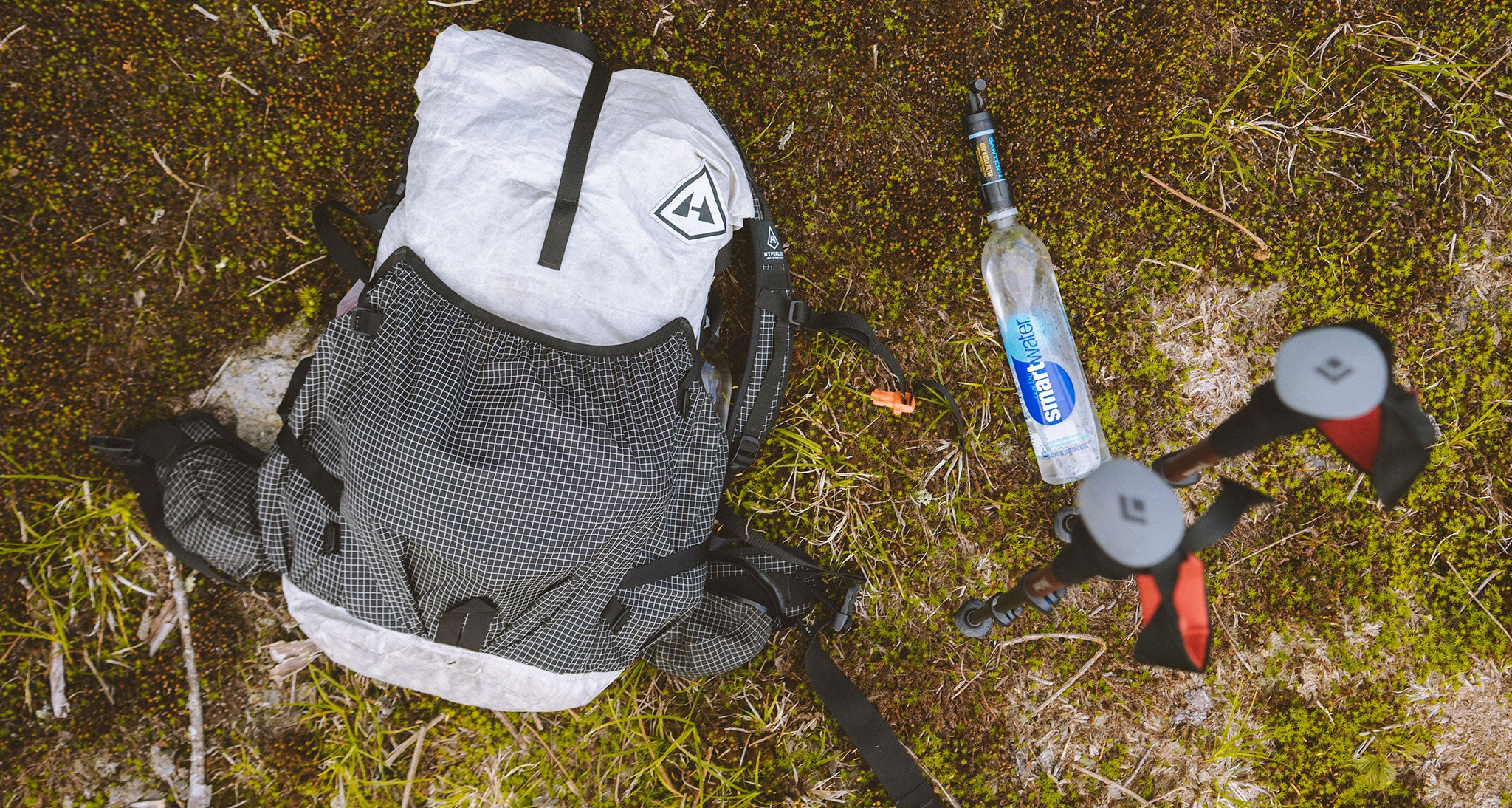 Water filter and ultralight pack
