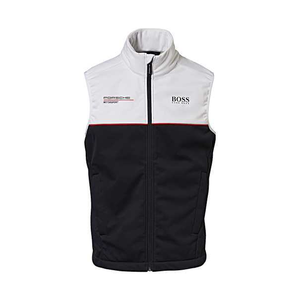 black hugo boss vest