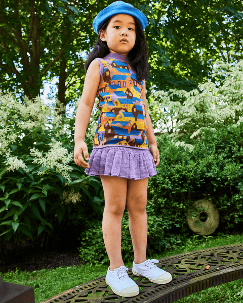 misha + puff skating pond skirt in provence - Little