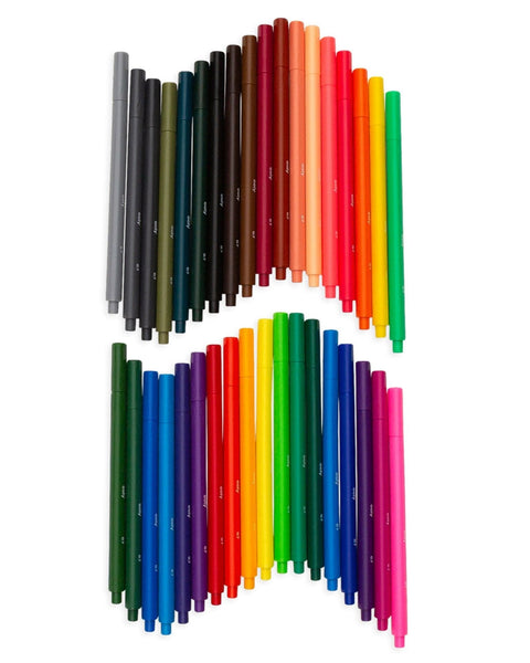 fine felt tip markers