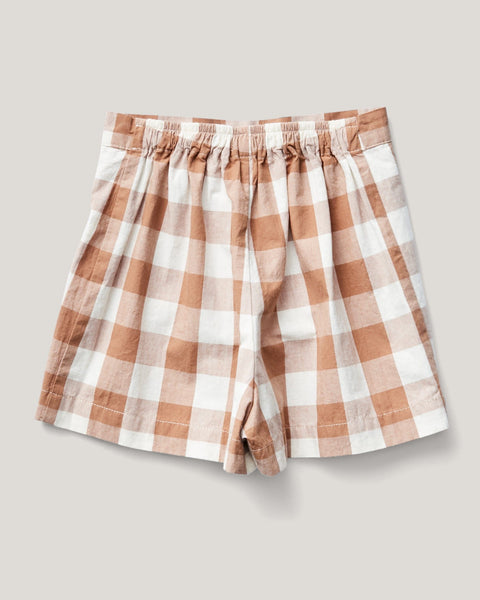 soorploom Olive Skort Gingham 7y-