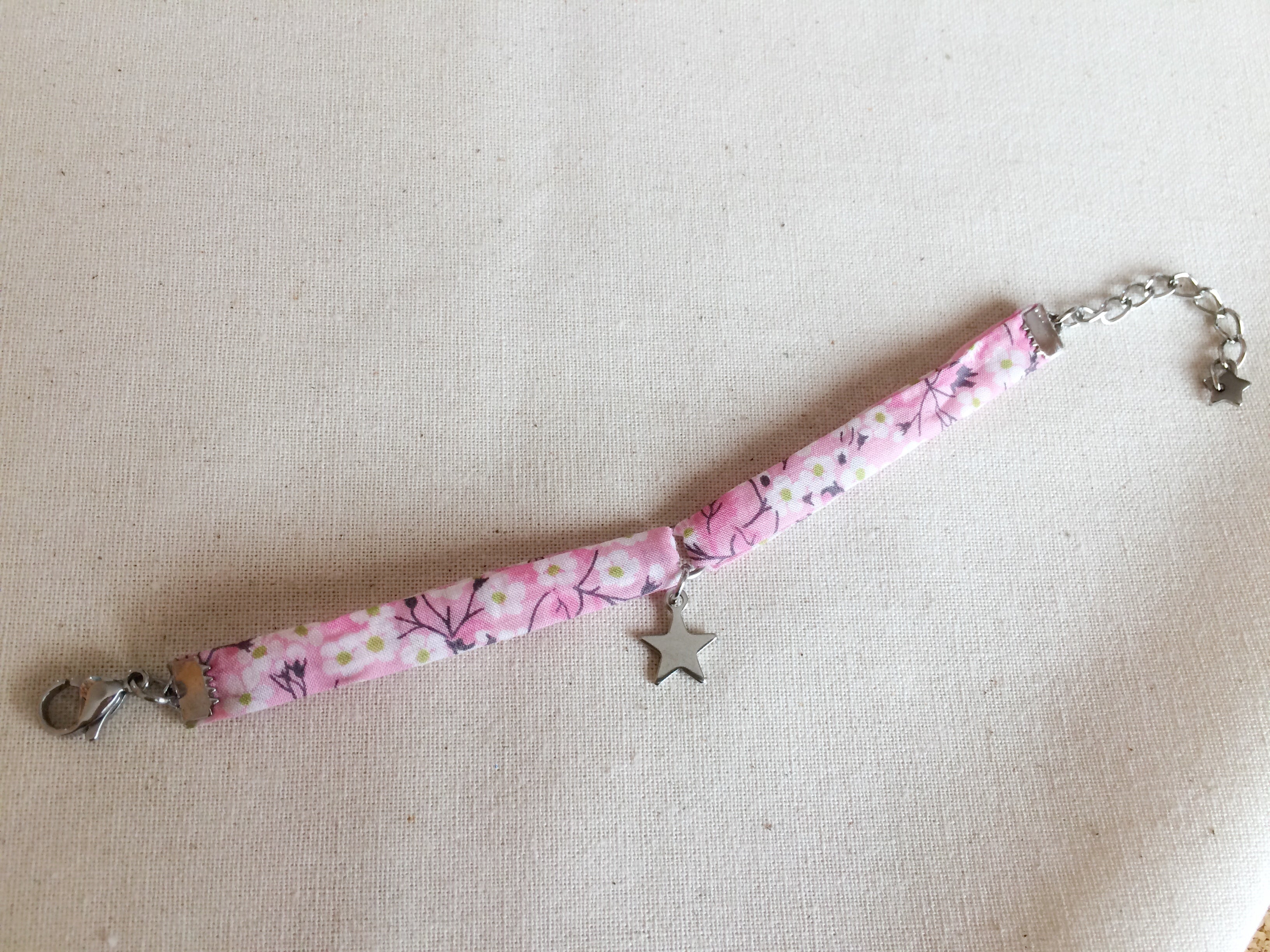 Bracelet Liberty Mitsi orchidée rose