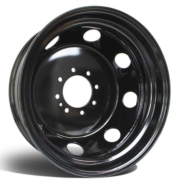 6pcs of White Steel wheels 19.5 x 6.75 Hub Pilot PCD:8X275 for GMC C4500 KODIAK 