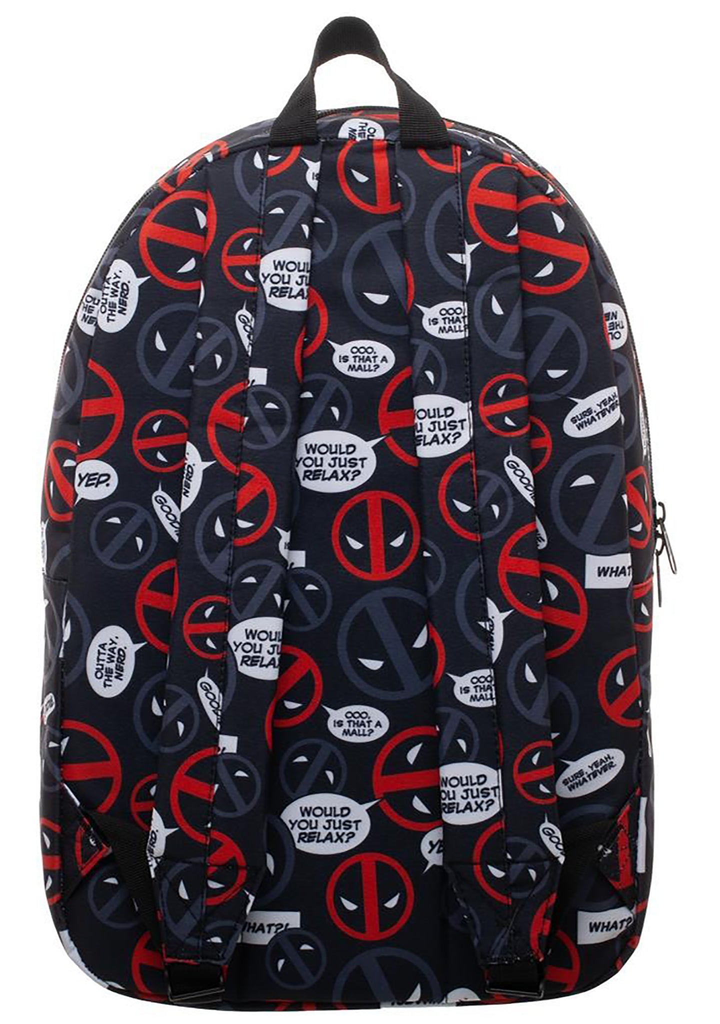 X Marvel Deadpool Thought Bubble AOP Backpack