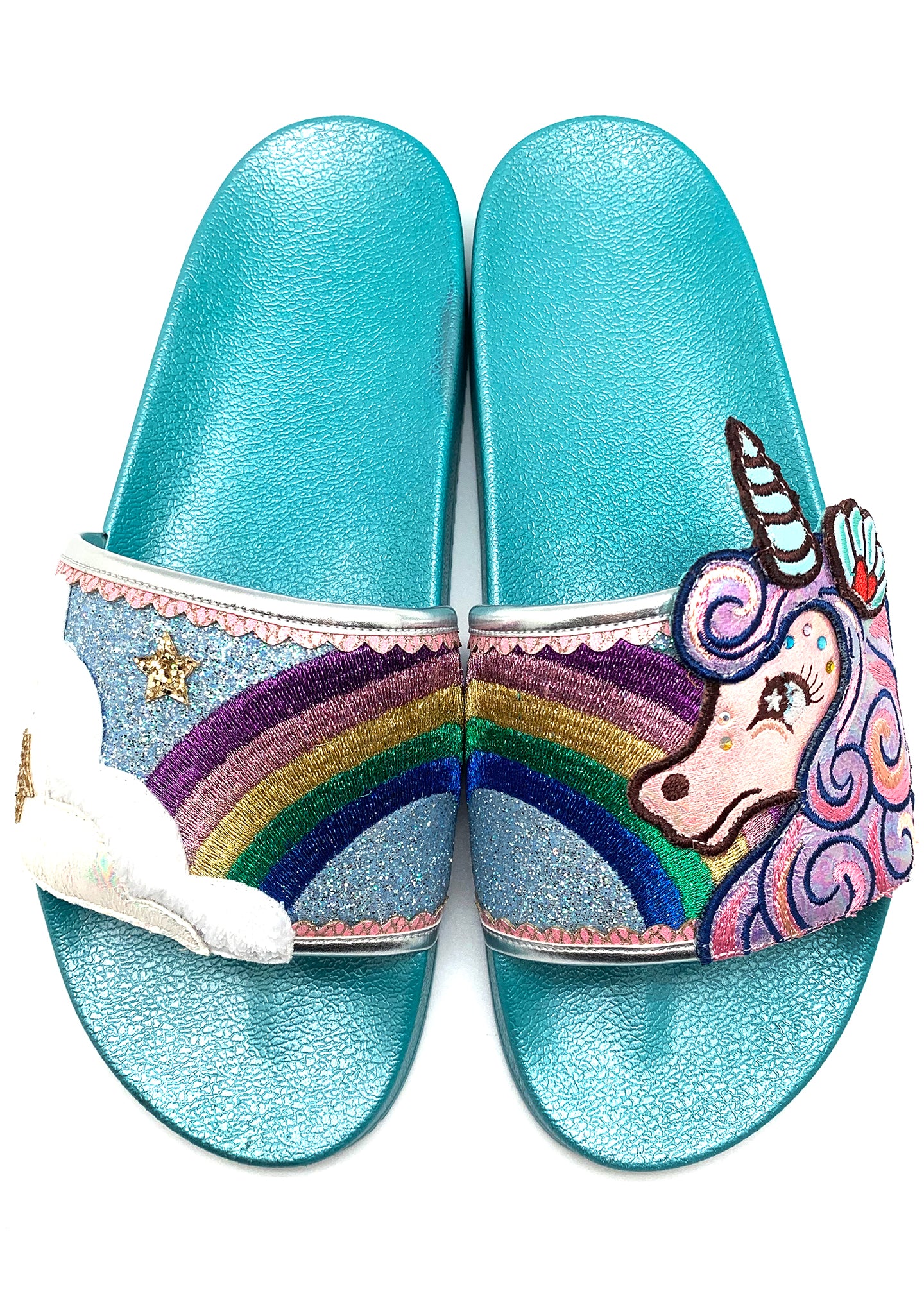 Lazy Daisy Unicorn Slippers