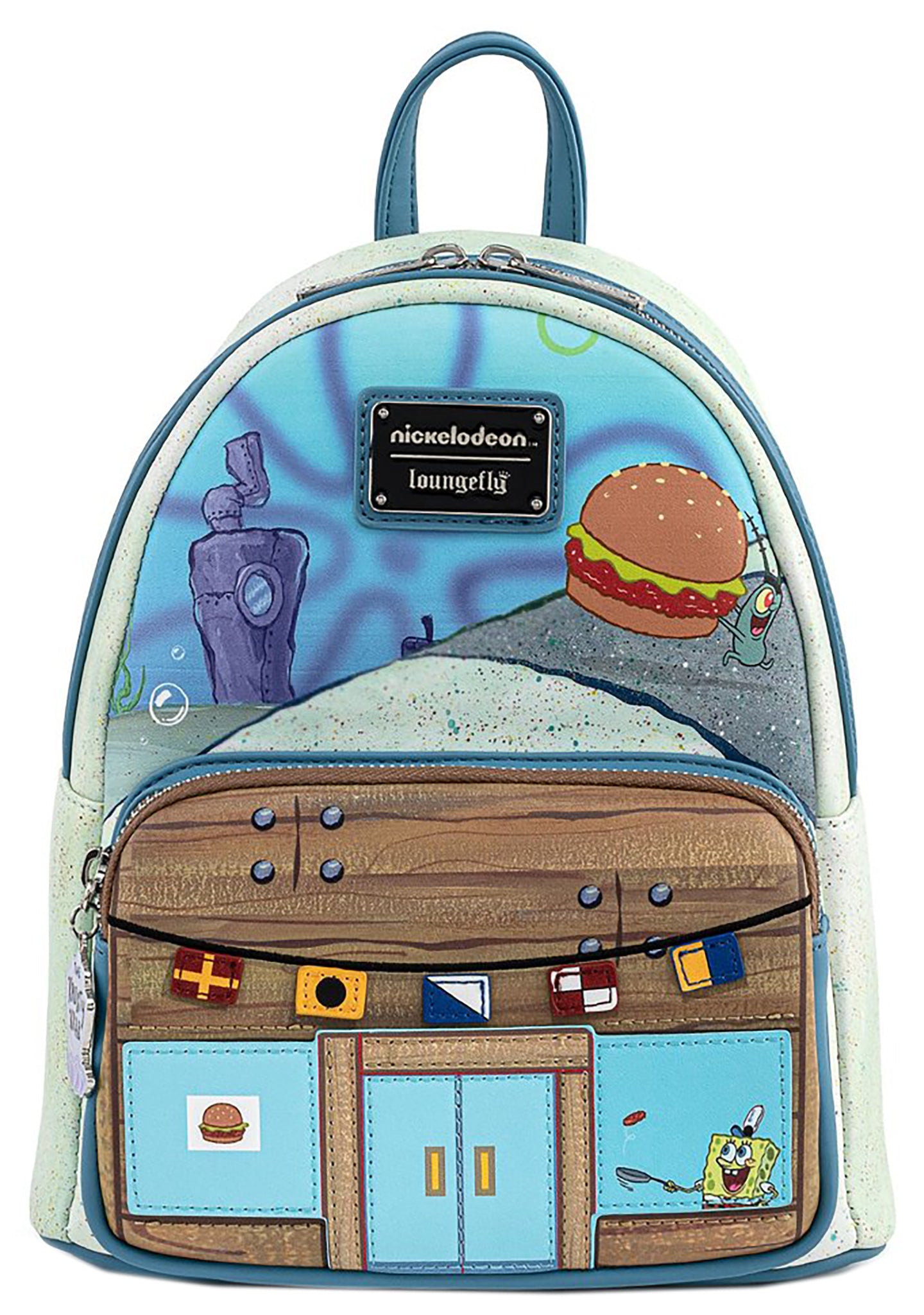 X Nickelodeon SpongeBob Krusty Krab Mini Backpack