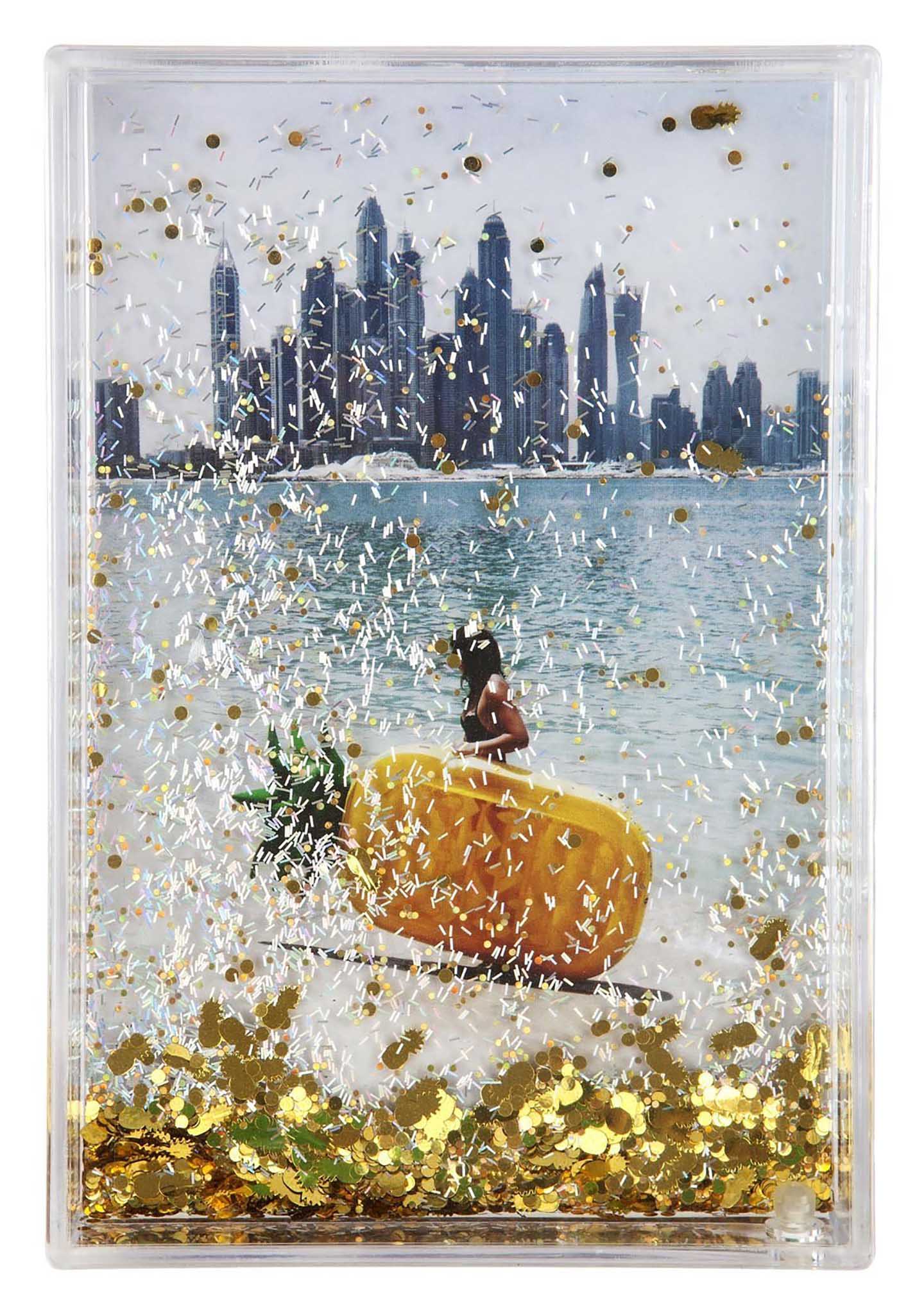Sunnylife Pineapple Glitter Picture Frame
