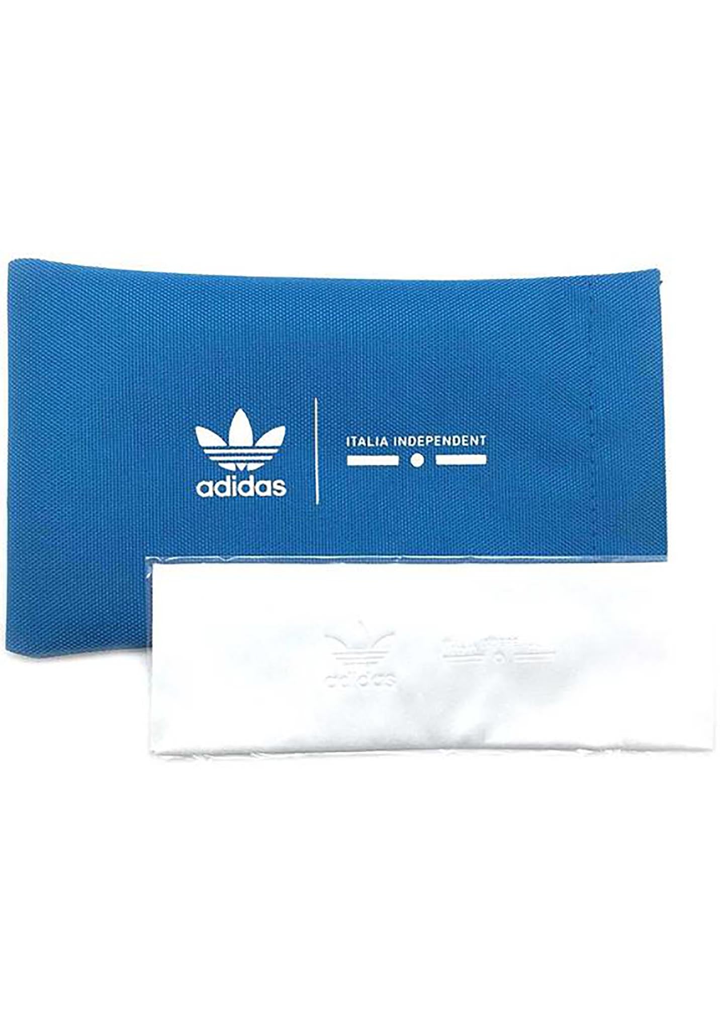 Adidas Originals Square Print Sunglasses in Brush Blue