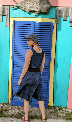 Hemp & Organic Cotton Summer Outfit Looks like Denim but is Lighter