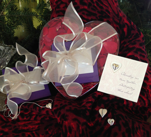 Valentine's Day Heart Necklaces and Earrings