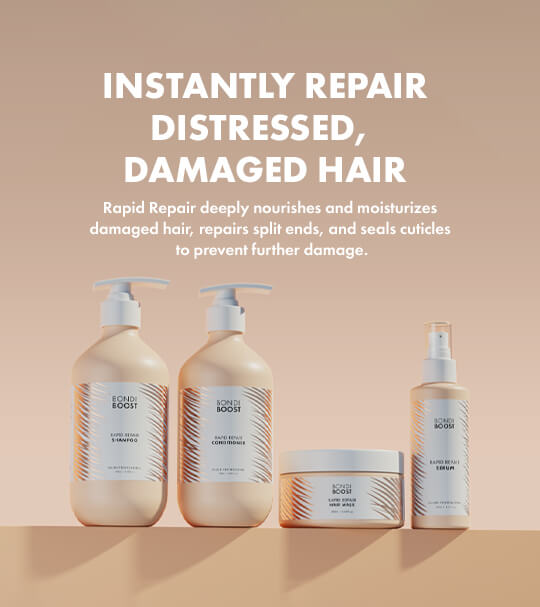 Instantly Repair Distressed, Damaged Hair