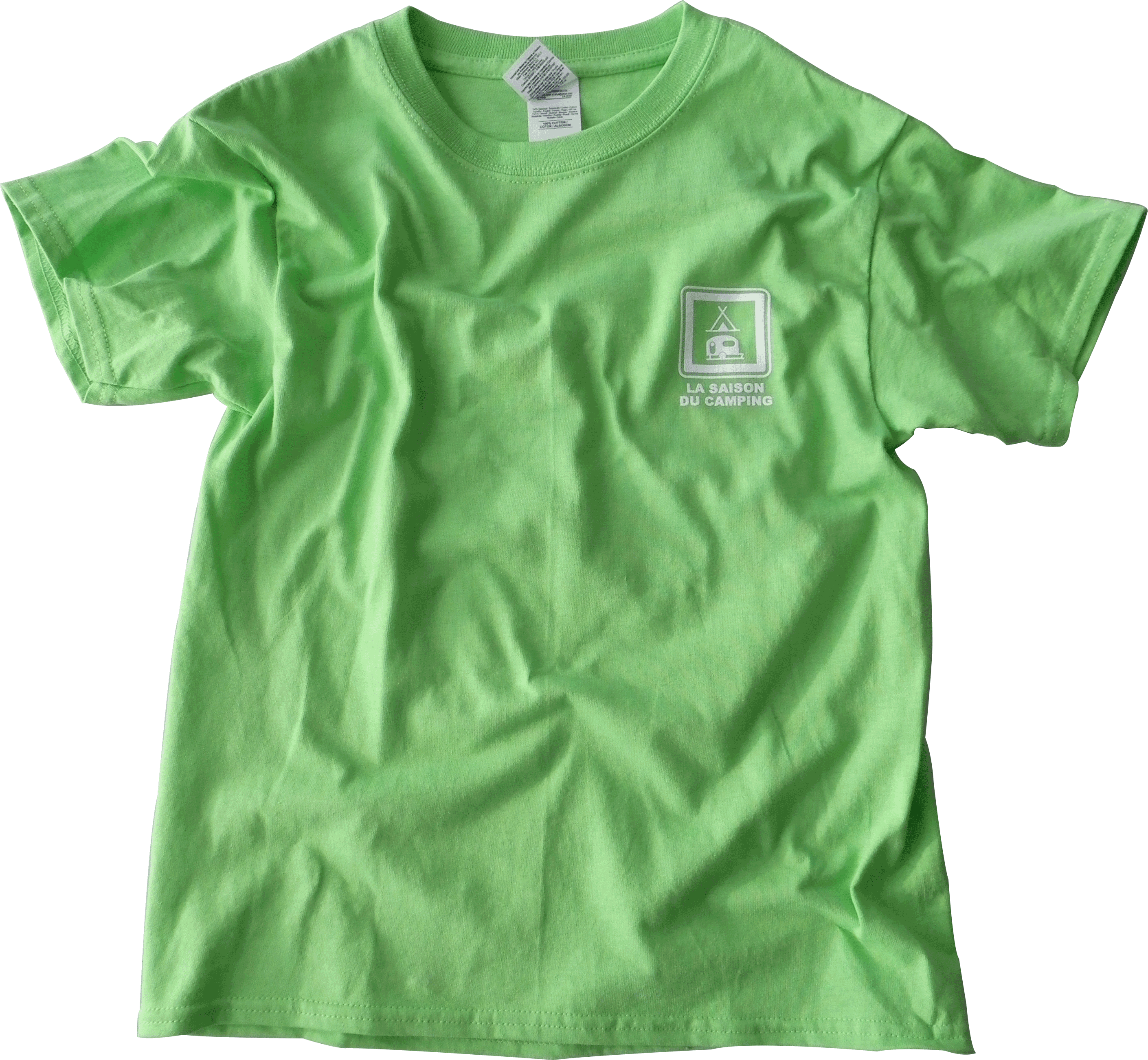 t shirt enfant verte