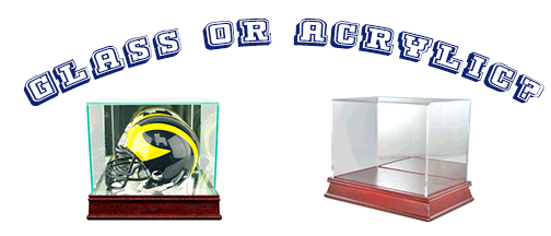 Glass or Acrylic Display Case header