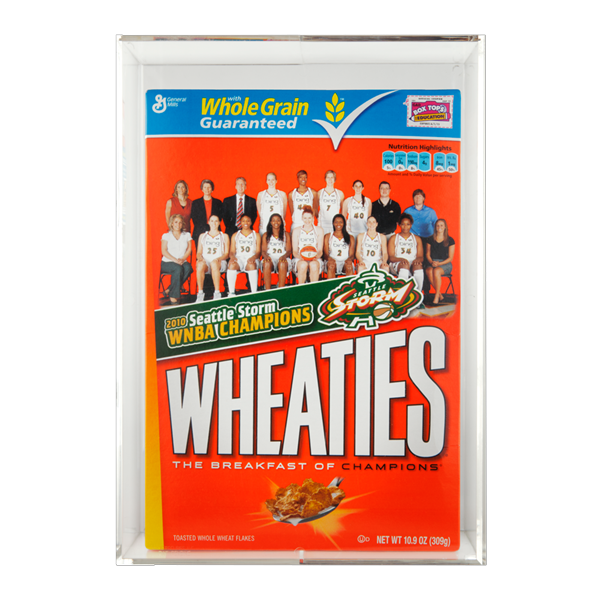 Wheaties Cereal Box Display Holder Free Shipping Memorabilia Displays