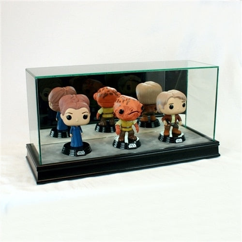 Antipoussière Display Case for 3 Boxed Collectables funko pop Couleur Bases 