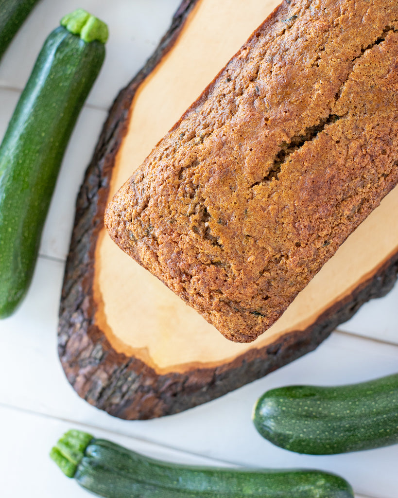 Bee Seasonal Organic Honey Zucchini Bread