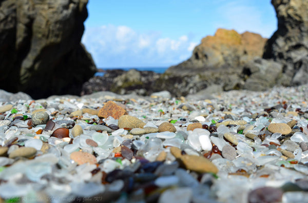 Glass Beach in Fort Bragg California