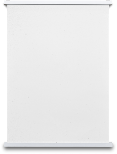 Julisterima 53 cm valkoinen