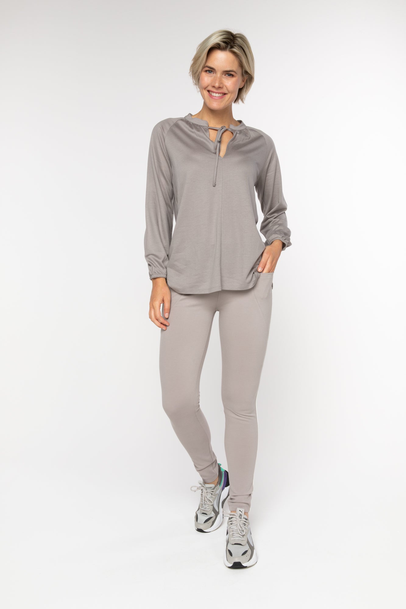 BRZ BUS 38 Blouse - Creme