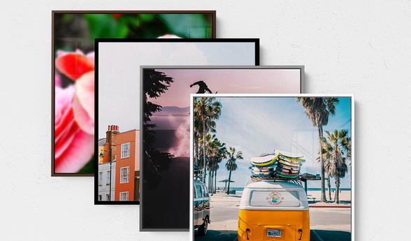 Floater Frames for Photos Printed on Acrylic