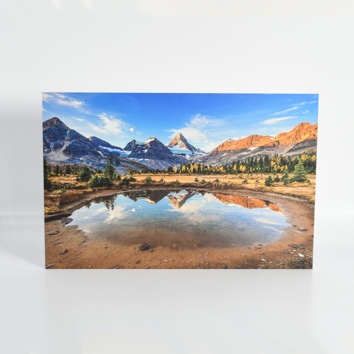 Photo of Mount Assiniboine Printed on Metal by Posterjack Canada