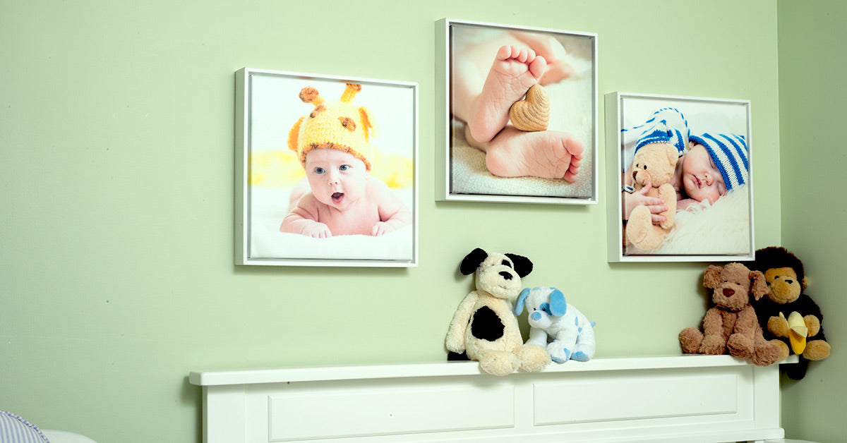 Framed Canvas Prints Baby Nursery Decor