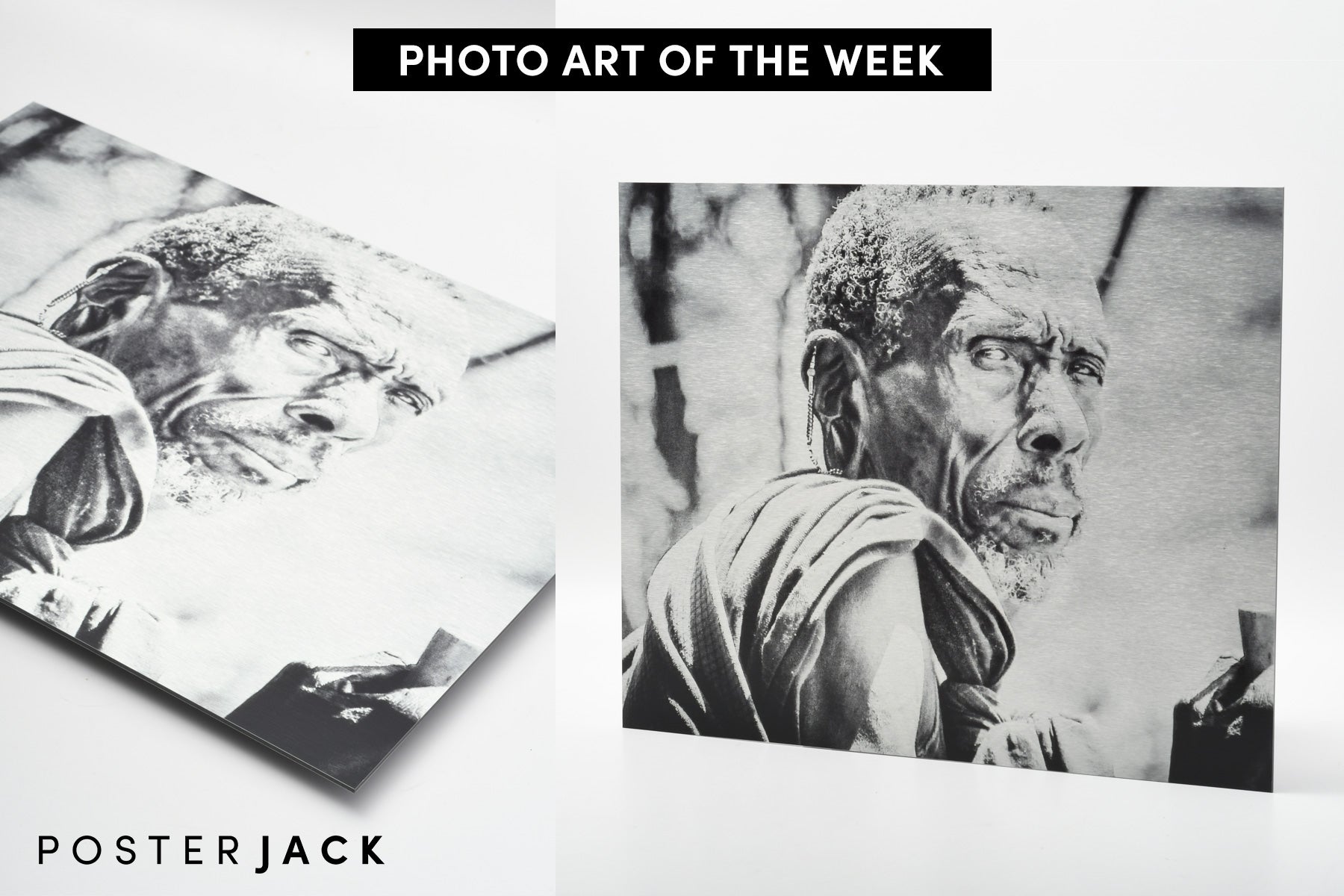 Photo Art of The Week Printed on Brushed Aluminum