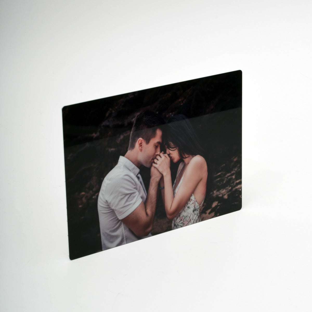 Stunning Engagement Photo Printed on a Metal Mini by Posterjack