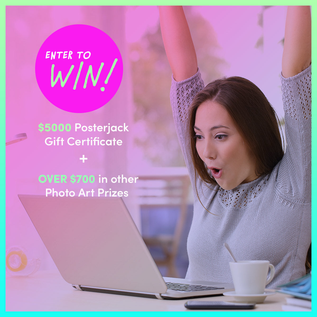 Enter to Win a $5000 Posterjack Gift Certificate + Other Photo Art Prizes