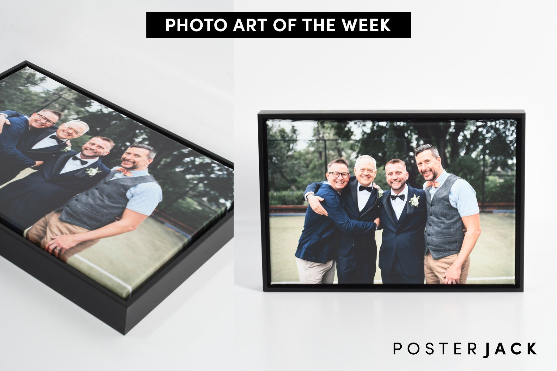 Wedding Photo - Framed Canvas Print - Posterjack Photo Art of The Week
