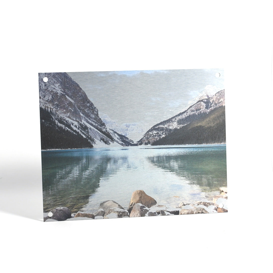 Photo of Lake Louise Printed on Metal