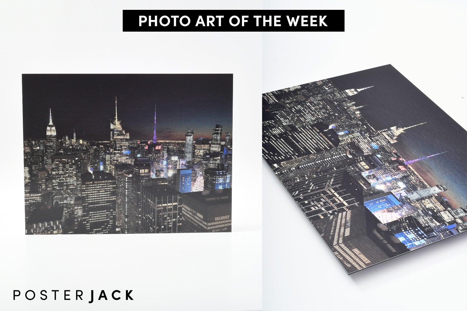 New York Skyline at Night: Photo Art of the Week