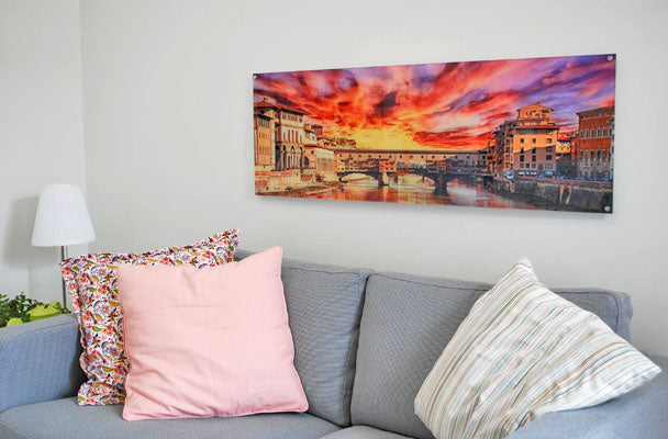 What Is an Acrylic Print? Vibrant Photo Art on Display in Room