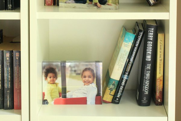 Decorating your home for winter with beautiful desk decor Acrylic Blocks by Posterjack