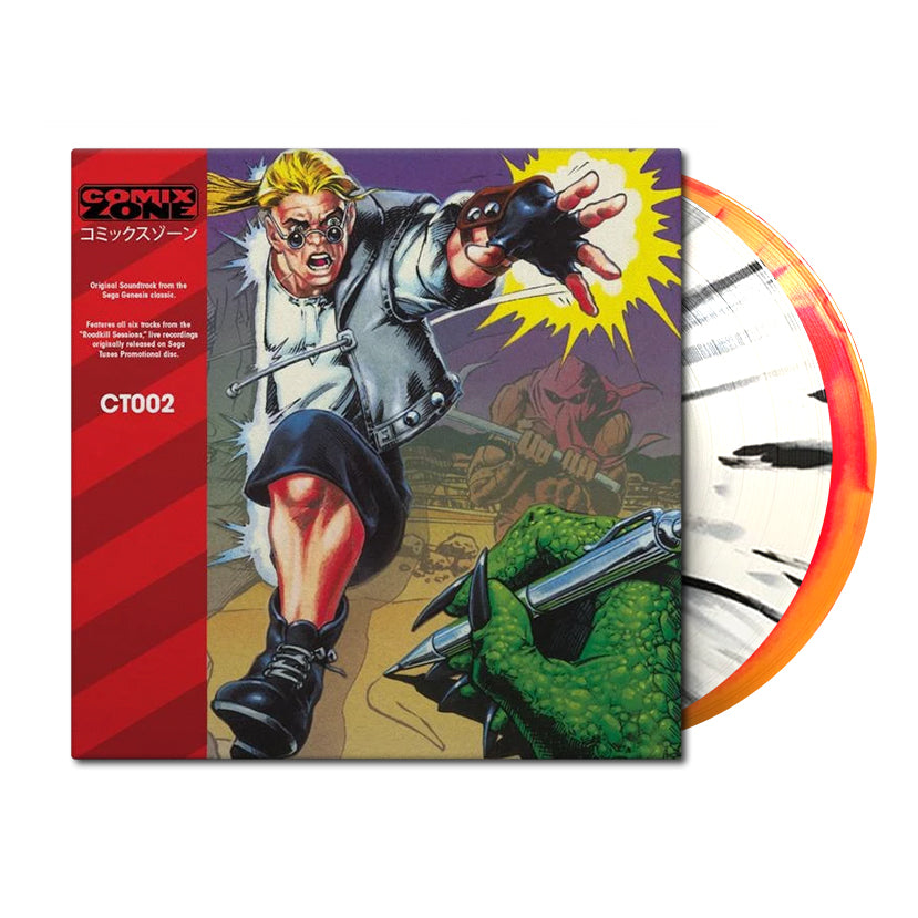 Comix Zone Original Soundtrack Howard Drossin 2xlp Black Screen Records