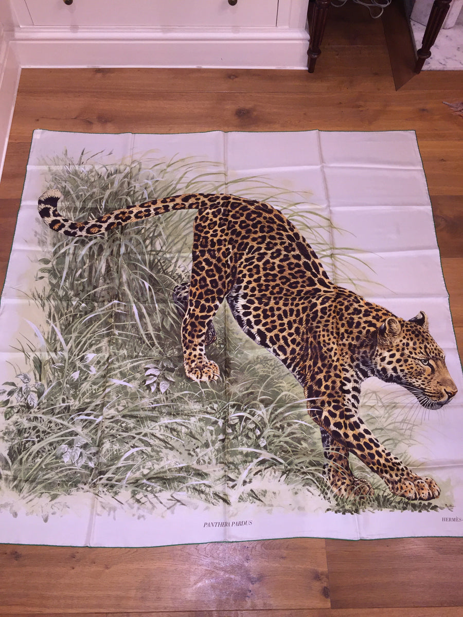 Hermes Silk Shawl “Panthera Pardus” by 