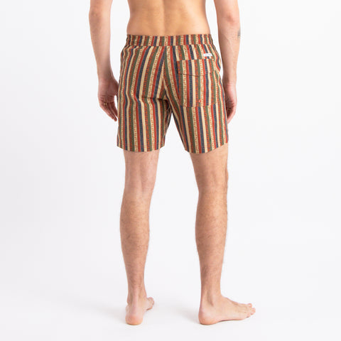 Natural Selection Boardshort in Terracotta
