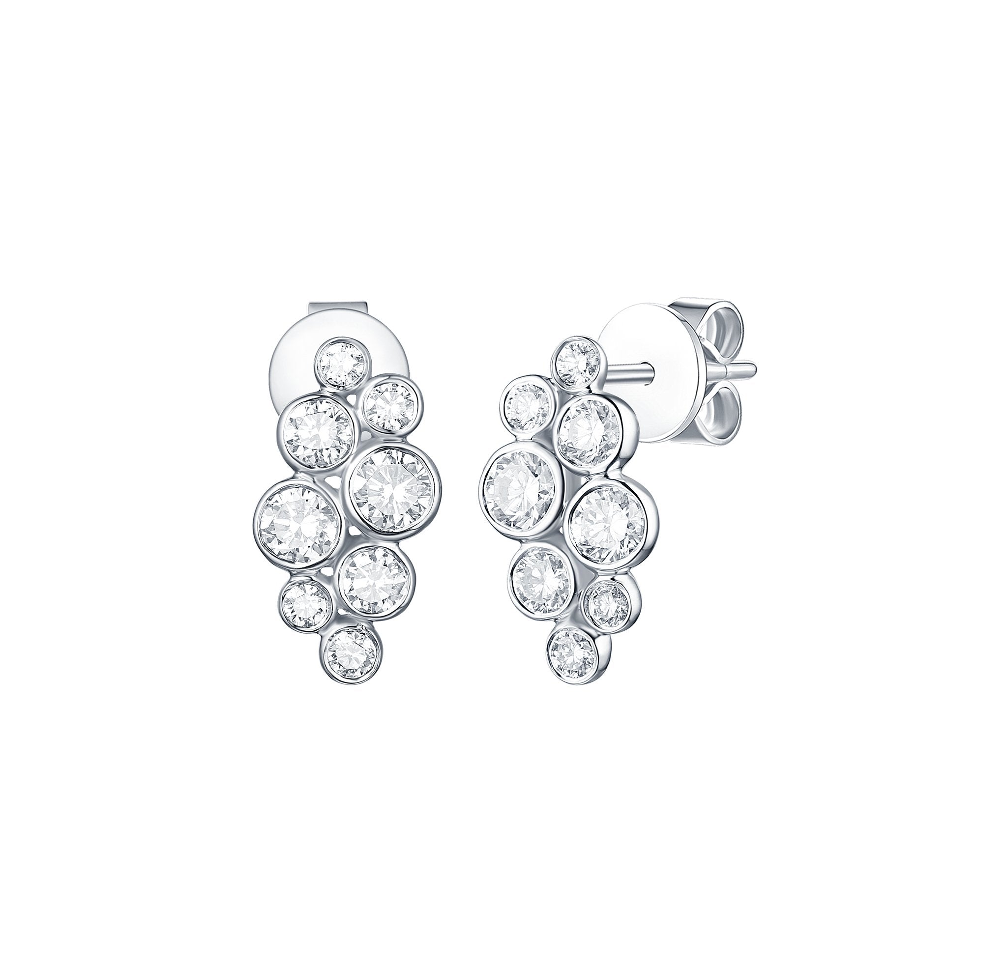 Bubbly Lab Grown Diamonds Earrings