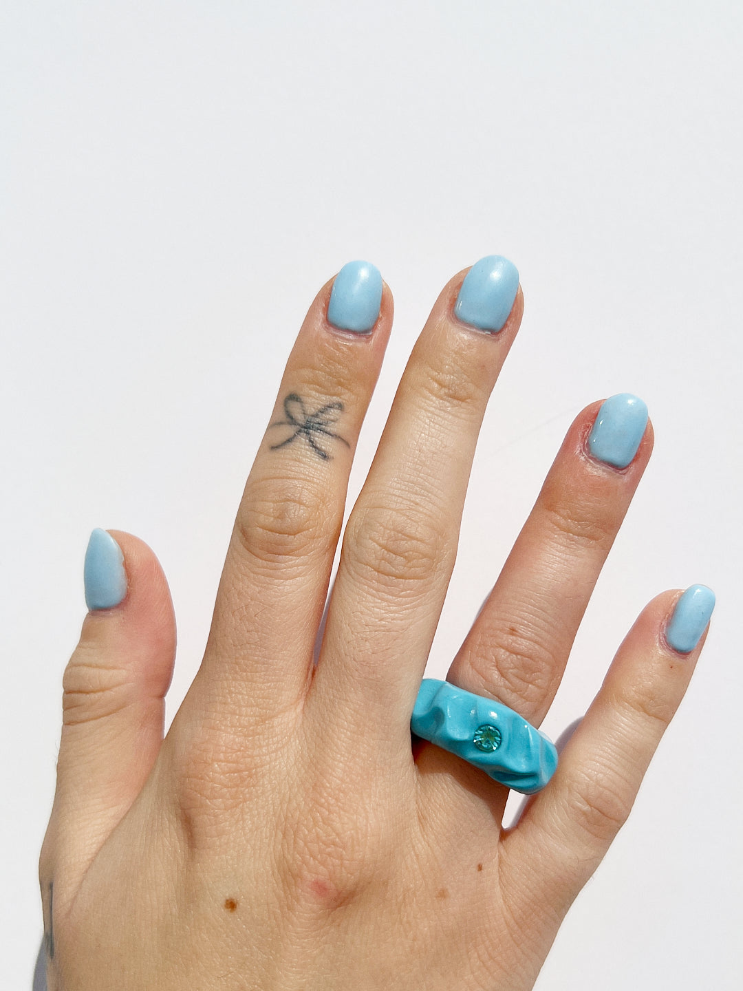 Chewed Up Rings - Blue Raspberry