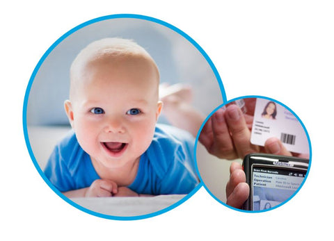 Matcher circles - baby and ID cards