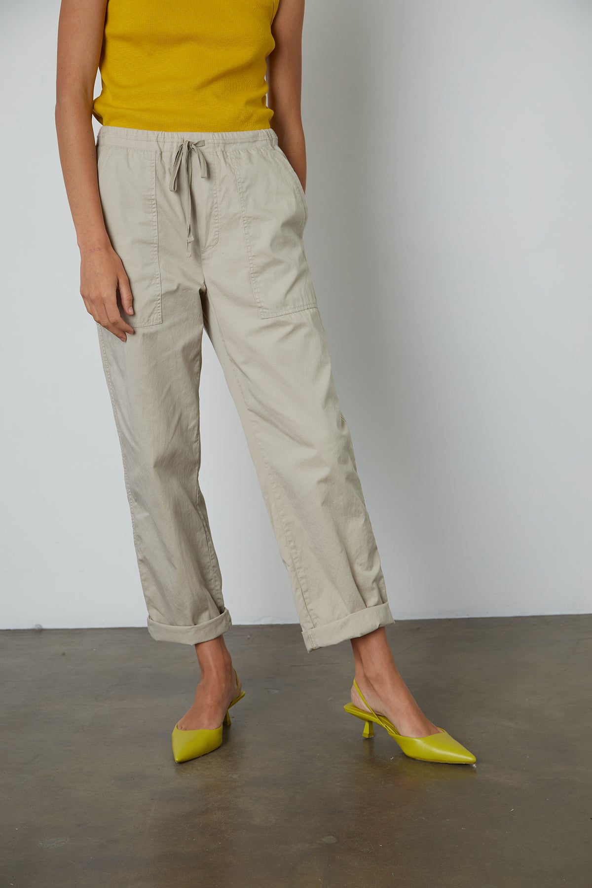 MISTY COTTON TWILL PANT – Velvet by Graham & Spencer