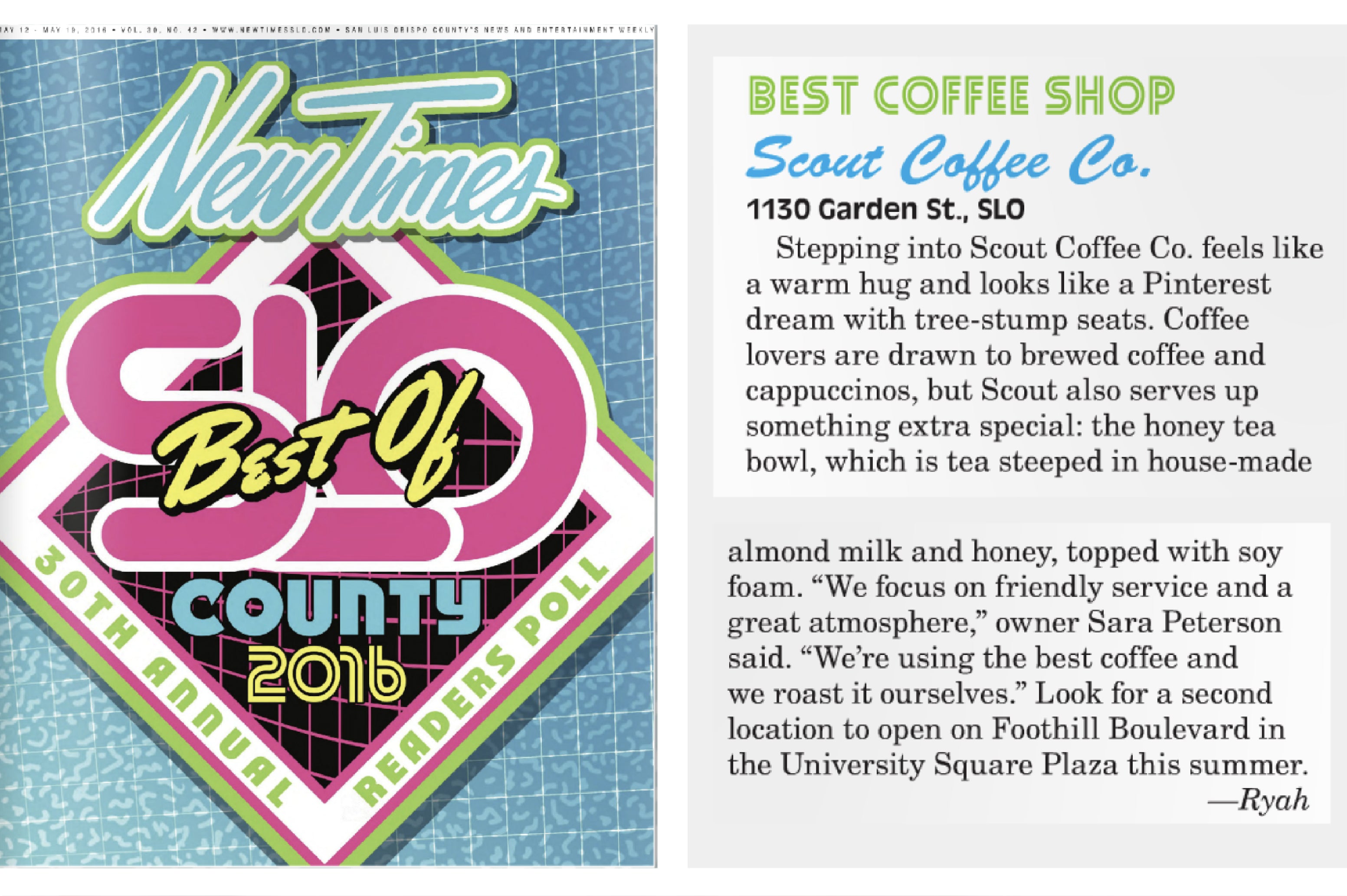 Scout Coffee Best Coffee Shop - NEW TIMES