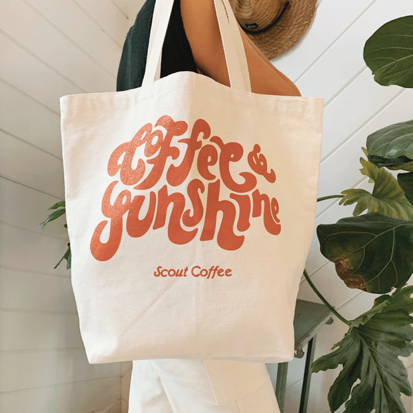 Coffee and Sunshine Tote Bag Scout Coffee