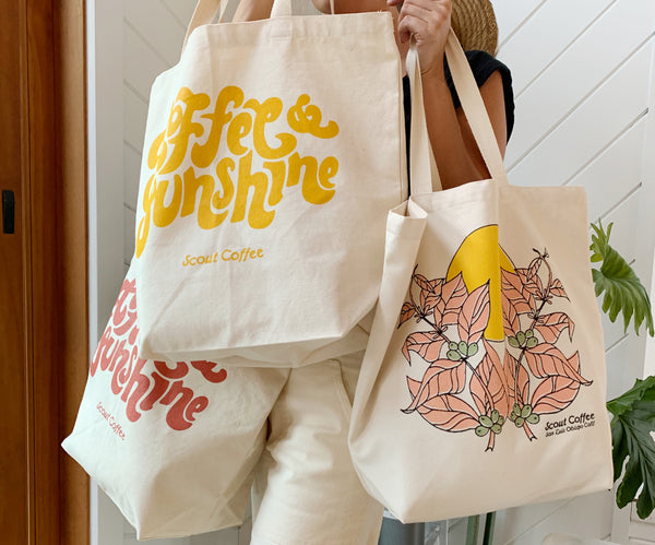 Scout Coffee Tote Bags